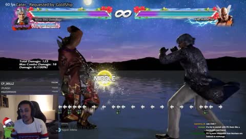 man said sidestep in TEKKEN