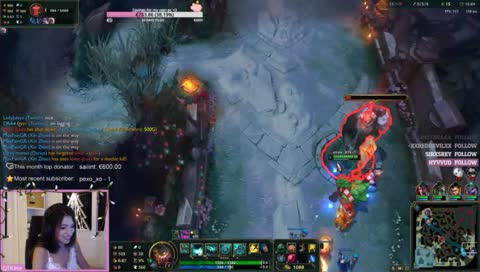 Did she say stripping? LUL