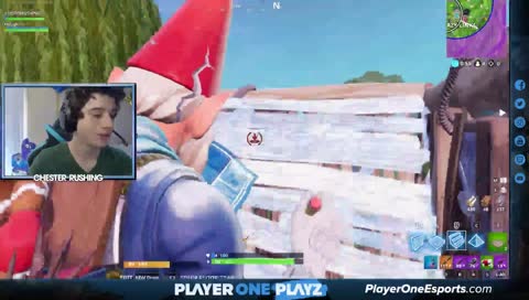 Chester Rushing's FIRST Duos win in FORTNITE!