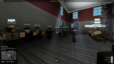 Sheriff Debate gets Default Danced on...