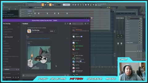 when u put discord on screen