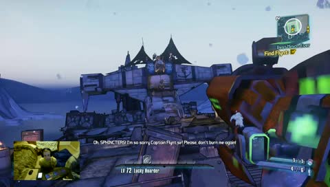 the quick death of Captain Flynt