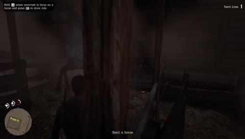 Leron steals a horse