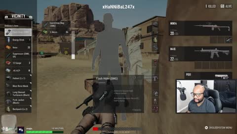 He wanted all the SMOKE!!!!