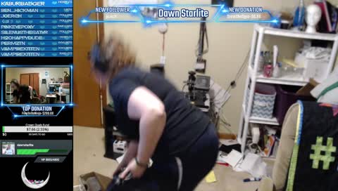 Dawn gets scared