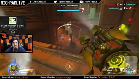 Hanzo gets yeeted