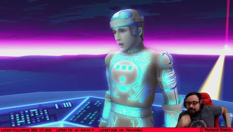 Sora Flirting with Tron