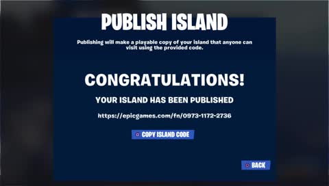 fortnite creative island code