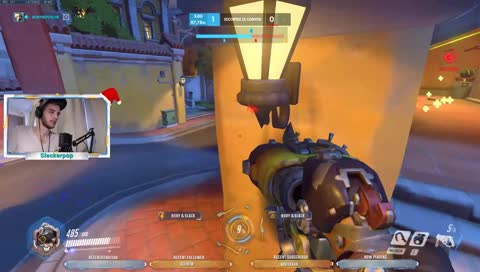 La mauvaise foi du streamer ! Le grab pile entre deux et trop court qui est "en plein dedans"