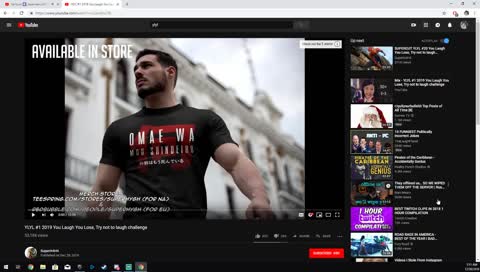 "You laugh you lose" more like you watch your deceased