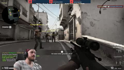 warum liegt hier ne AWP?