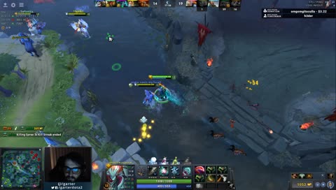 When garter demands DD, gaben provides DD