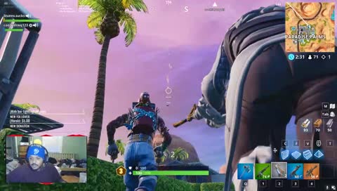 Stunns carried by cute kid