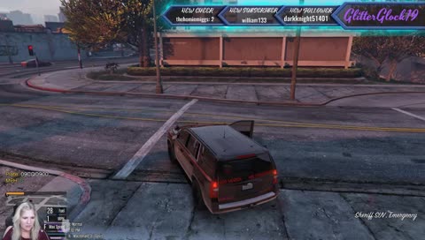 Leaving her friends behind!