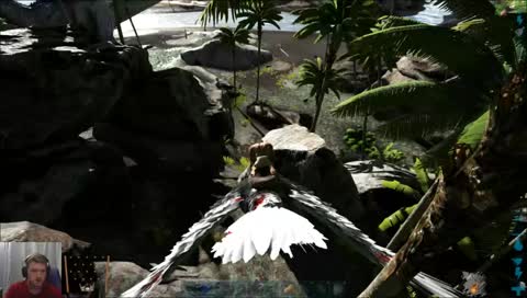 Atraya being sad that he lost everything in ARK.. (RAGE QUITS)