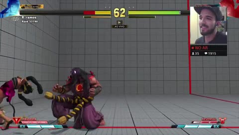 Reação combo full damage menat