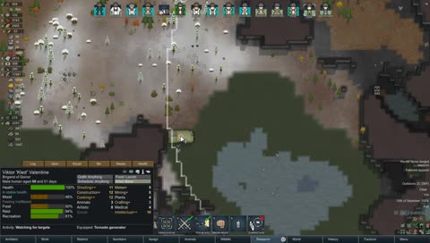 Tornado Generator vs. Mech Ship