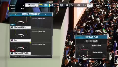 FAKE PUNT TWO POINT!?!??!