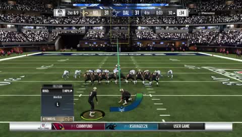 WC DAL vs NO FG win