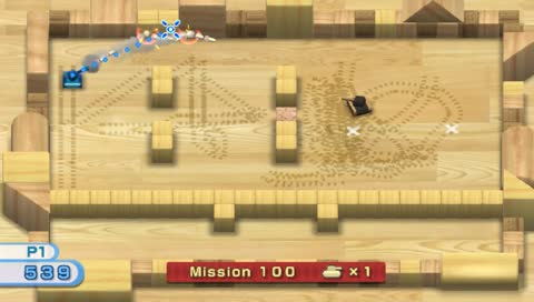 Lapis winning Wii Tanks