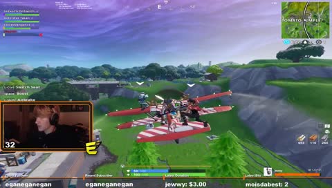 Stunt pilot in the making