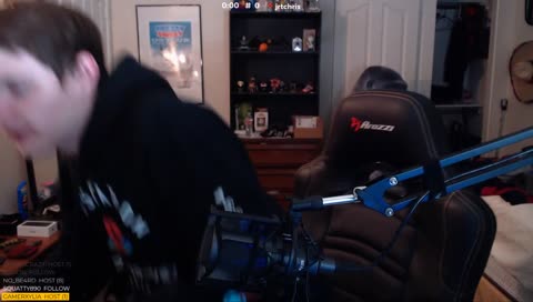 Throws cup like a SAVAGE