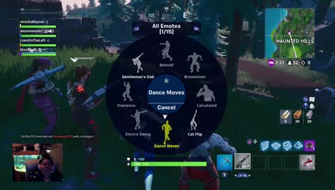 dance line
