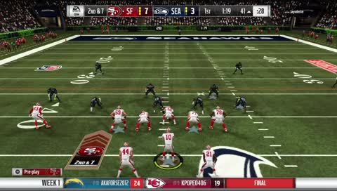 Hines 41 yard td