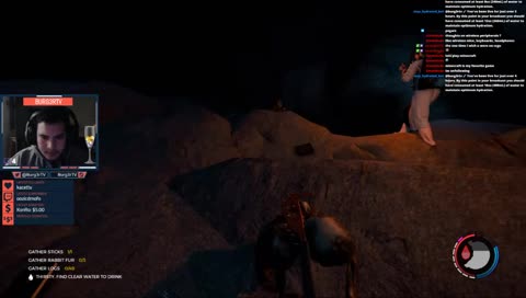 little burger gets scared