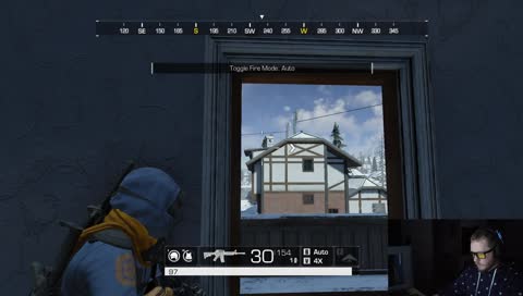 Gliding to the party.