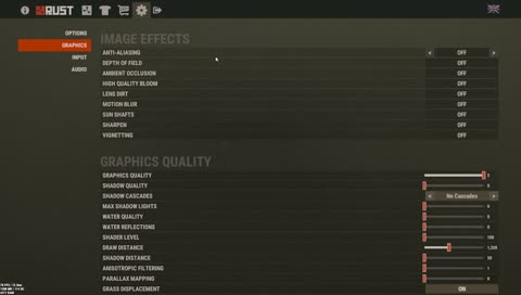 Rust settings