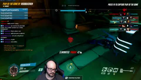 "Ur wasting twitch data for no reason balding old man"