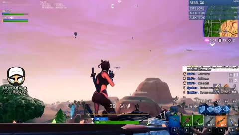 FORTNITE- El solo quería un raite y le termino dando un aventón XD (literalmente)