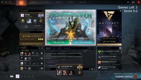 Badger Singing to Johan