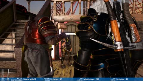 Can't get a word in.