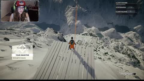 Fly Through The Checkpoints! OK!