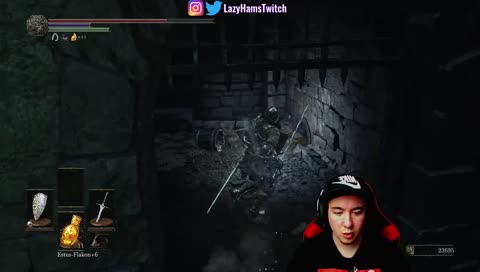 Lazy got jumpscared...