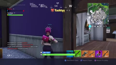 Yachty getting clapped