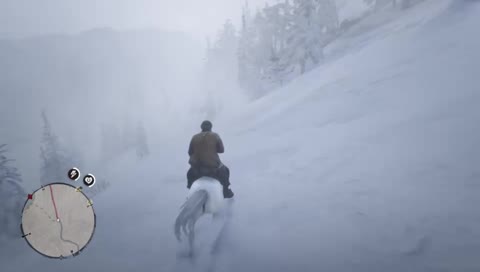 "I'm trying not to hit a tree"