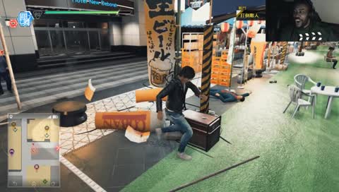 Jae tries juggling in Judge Eyes!