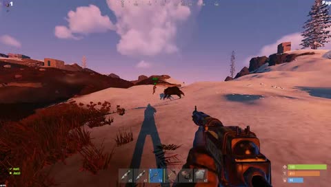 Matt gets Smaked by metalhead bear :D