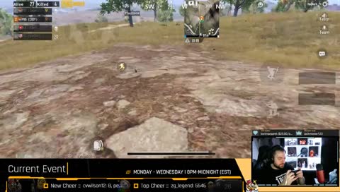 When your viewers controls your stream with the point system