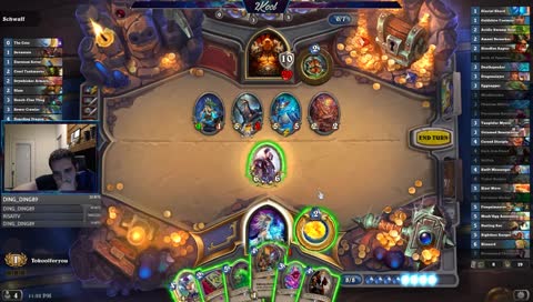 see what happens... how lucky do I think I am