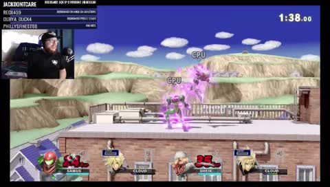 Samus Near-Whiffs and loses by 1.3 HP