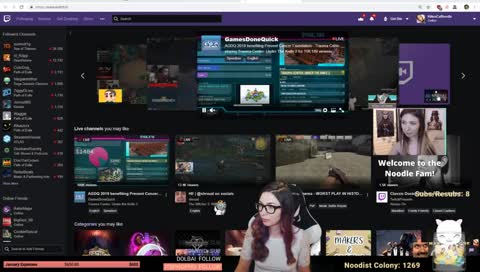 Noodle on the Front Page