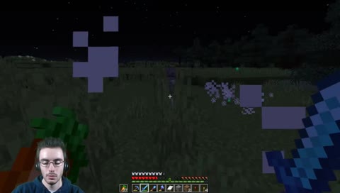 Bed time hugs with a creeper
