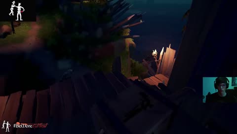 "I'm convinced someone put that keg there"