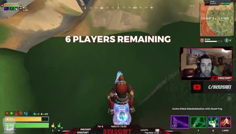 that shot...