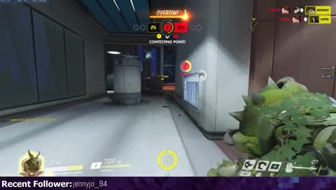 Mercy got squished