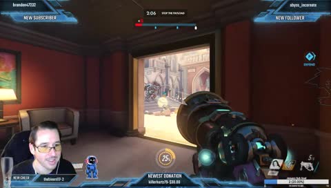 Around the wall hook!
